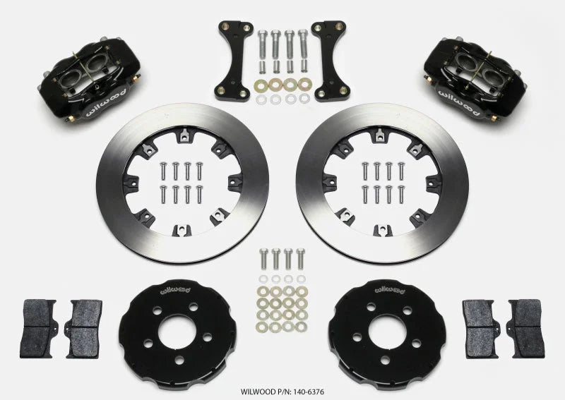 Wilwood Forged Dynalite Front Hat Kit 12.19in fits 2001-2010 Chrysler PT Cruiser / 2003-2005 Dodge Neon SRT-4