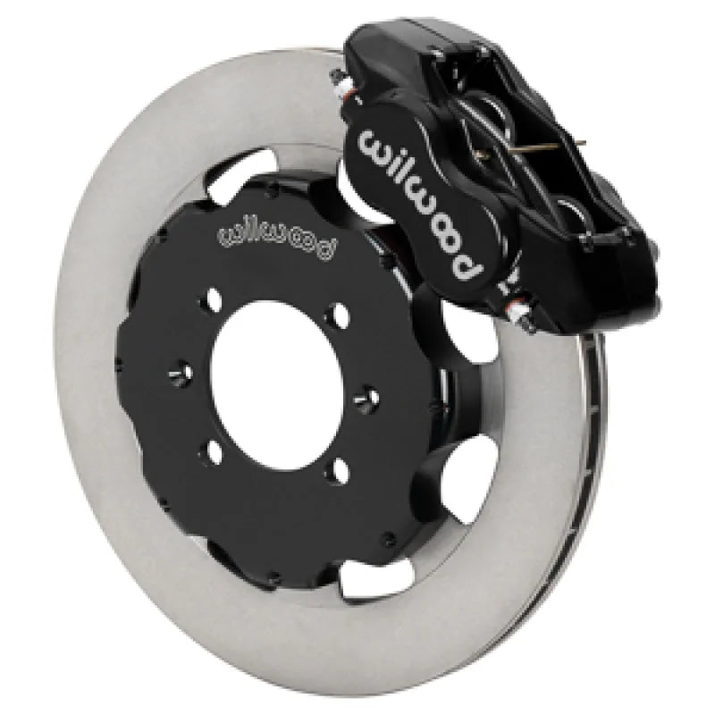 Wilwood Forged Dynalite Front Hat Kit - Black Caliper 11.75in Rotor fits 2016-2025 Mazda Miata