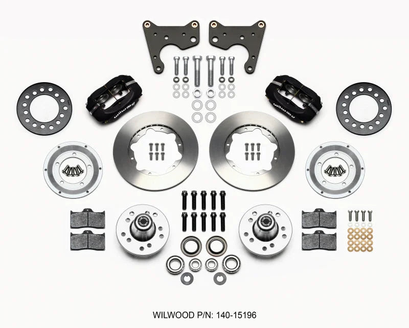Wilwood Forged Dynalite Front Kit 11.00in C Body -Drum fits 1965-1971 Chrysler 300 / 1965-1971 Chrysler New Yorker / 1965-...