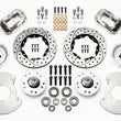 Load image into Gallery viewer, Wilwood Forged Dynalite Front Kit 11.00in Drill-Polished 360 Plate Mount fits 1937-1948 Ford PASSENGER