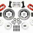 Load image into Gallery viewer, Wilwood Forged Dynalite Front Kit 11.00in Drill-Red 67-69 Camaro 64-72 Nova Chevelle