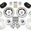 Load image into Gallery viewer, Wilwood Forged Dynalite Front Kit 11.00in Drilled 360 Plate Mount fits 1937-1948 Ford PASSENGER