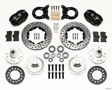 Load image into Gallery viewer, Wilwood Forged Dynalite Front Kit 11.00in Drilled Disc &amp; Drum Spindle fits 1970-1974 Ford Maverick / 1970-1973 Ford Mustan...