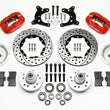 Load image into Gallery viewer, Wilwood Forged Dynalite Front Kit 11.00in Drilled Red CDP A Body 9in Drum fits 1963-1972 Dodge DART / 1970-1972 Plymouth D...