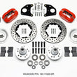 Load image into Gallery viewer, Wilwood Forged Dynalite Front Kit 11.00in Drilled Red CDP B &amp; E Body-Drum fits 1970-1972 Dodge Challenger / 1970 1971 Dodg...