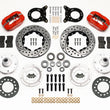 Load image into Gallery viewer, Wilwood Forged Dynalite Front Kit 11.00in Drilled Red Disc &amp; Drum Spindle fits 1965-1969 Ford Mustang / 1969 Ford Mustang ...