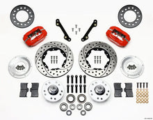 Load image into Gallery viewer, Wilwood Forged Dynalite Front Kit 11.00in Drilled Red fits 1979-1981 Chevrolet Camaro / 1984 1985 Buick Electra / 1979-198...