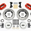 Load image into Gallery viewer, Wilwood Forged Dynalite Front Kit 11.00in Drilled-Red WWE ProSpindle