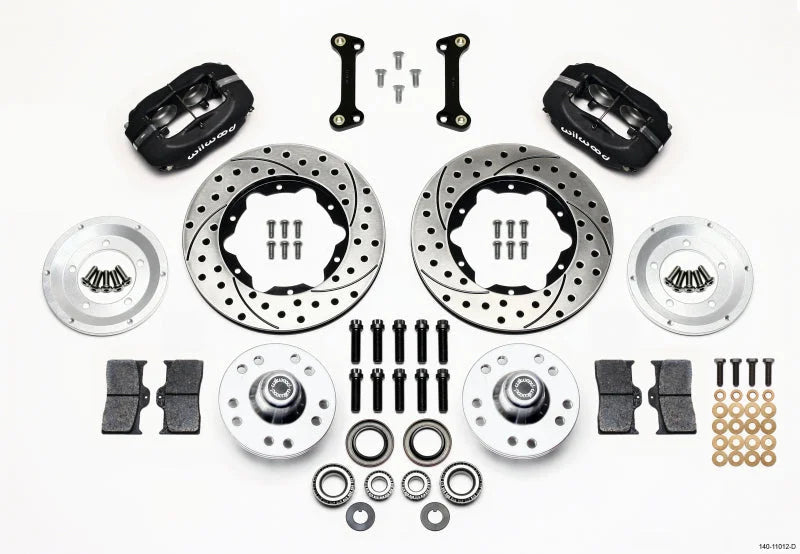 Wilwood Forged Dynalite Front Kit 11.00in Drilled fits 1982-1992 Chevrolet Camaro / 1987 Chevrolet Camaro LT / 1982-1987 C...
