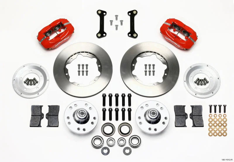 Wilwood Forged Dynalite Front Kit 11.00in Red fits 1982-1992 Chevrolet Camaro / 1987 Chevrolet Camaro LT / 1982-1987 Chevr...