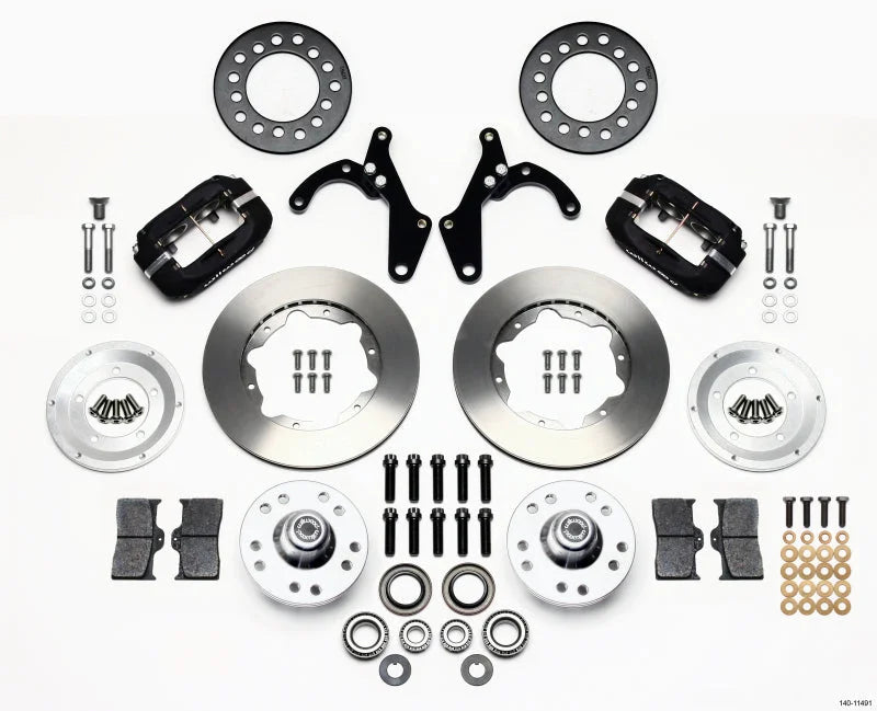 Wilwood Forged Dynalite Front Kit 11.00in fits 1955-1957 Chevrolet Bel Air / 1955-1956 Chevrolet Bel Air Beauville