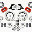Load image into Gallery viewer, Wilwood Forged Dynalite Front Kit 11.75in Drilled Red fits 1955-1957 Chevrolet Bel Air / 1955-1956 Chevrolet Bel Air Beauv...