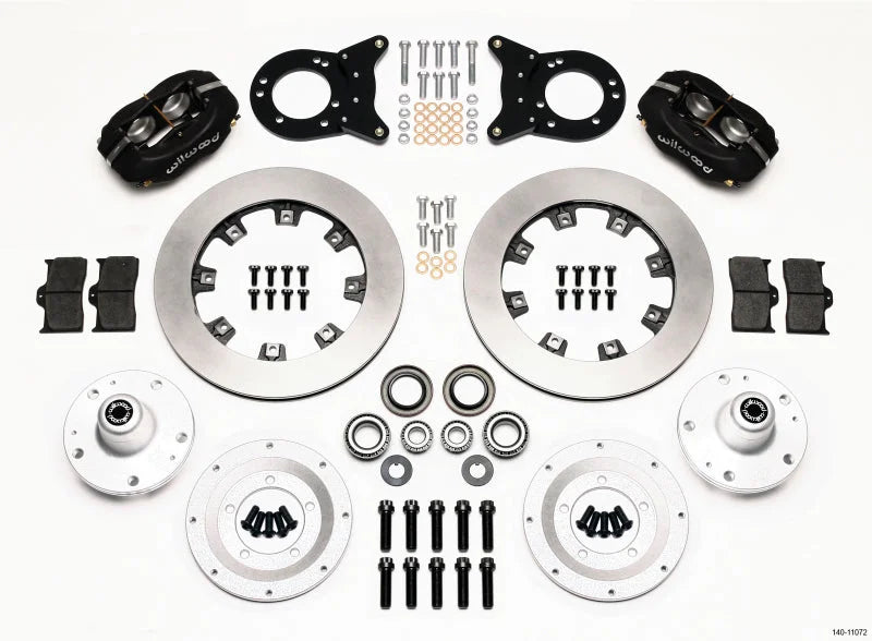 Wilwood Forged Dynalite Front Kit 12.19in Disc & Drum Spindle fits 1970 Ford Maverick / 1965-1969 Ford Mustang / 1969 Ford...