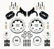 Load image into Gallery viewer, Wilwood Forged Dynalite Front Kit 12.19in Drilled 69-70 Impala Drum/Disc 69-82 Vette