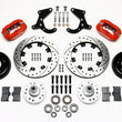 Load image into Gallery viewer, Wilwood Forged Dynalite Front Kit 12.19in Drilled Red 55-57 Chevy
