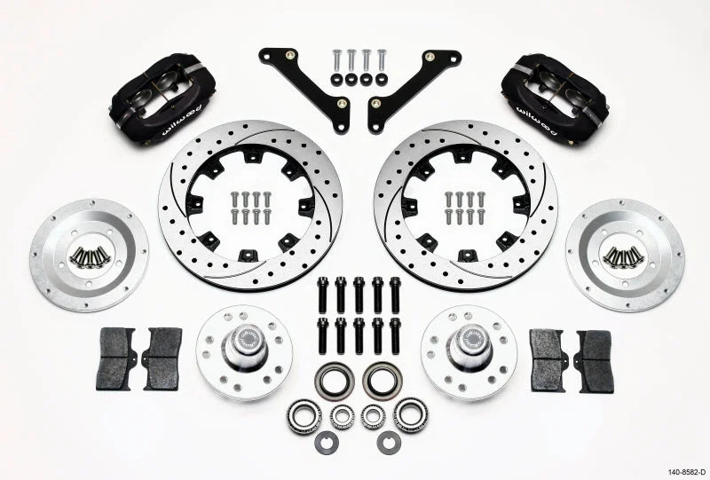 Wilwood Forged Dynalite Front Kit 12.19in Drilled fits 1970 1973-1978 Buick / Cadillac / Chevrolet