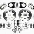Load image into Gallery viewer, Wilwood Forged Dynalite Front Kit 12.19in Polished Psgr. Car Spindle fits 1937-1948 Ford