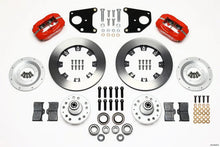 Load image into Gallery viewer, Wilwood Forged Dynalite Front Kit 12.19in Red B &amp; E Body-Drum fits 1970-1972 Dodge Challenger / 1970 Dodge Challenger R/T ...