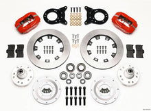 Load image into Gallery viewer, Wilwood Forged Dynalite Front Kit 12.19in Red Disc &amp; Drum Spindle fits 1970-1974 Ford Maverick / 1970-1973 Ford Mustang / ...