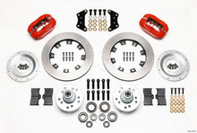 Load image into Gallery viewer, Wilwood Forged Dynalite Front Kit 12.19in Red Magnum Force Drop Spindle