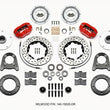 Load image into Gallery viewer, Wilwood Forged Dynalite-M Front Kit 10.75in Drilled Red fits 1950-1955 Mg Td / Tf