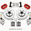 Load image into Gallery viewer, Wilwood Forged Dynalite-M Front Kit 11.00in 1 PC Rotor&amp;Hub Red 67-69 Camaro 64-72 Nova Chevelle