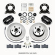 Load image into Gallery viewer, Wilwood Forged Dynalite-M Front Kit 11.30in 1 PC Rotor&amp;Hub 1965-1969 Mustang Disc &amp; Drum Spindle