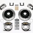 Load image into Gallery viewer, Wilwood Forged Dynalite P/S P-B Kit Drilled Polished Small Ford 2.66in Offset