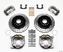 Load image into Gallery viewer, Wilwood Forged Dynalite P/S P-B Kit Drilled Polished Small Ford 2.66in Offset