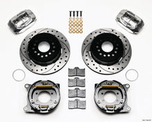 Load image into Gallery viewer, Wilwood Forged Dynalite P/S P-B Kit Drilled Polished 8.8 w/2.5in Offset-5 Lug fits Ford