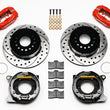 Load image into Gallery viewer, Wilwood Forged Dynalite P/S P-B Kit Drilled-Red 2005-2014 Mustang