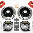 Load image into Gallery viewer, Wilwood Forged Dynalite P/S P-B Kit Drilled-Red 2.60in Offset fits 1971-1974 American Motors Javelin Amx / 1971-1972,1974 ...