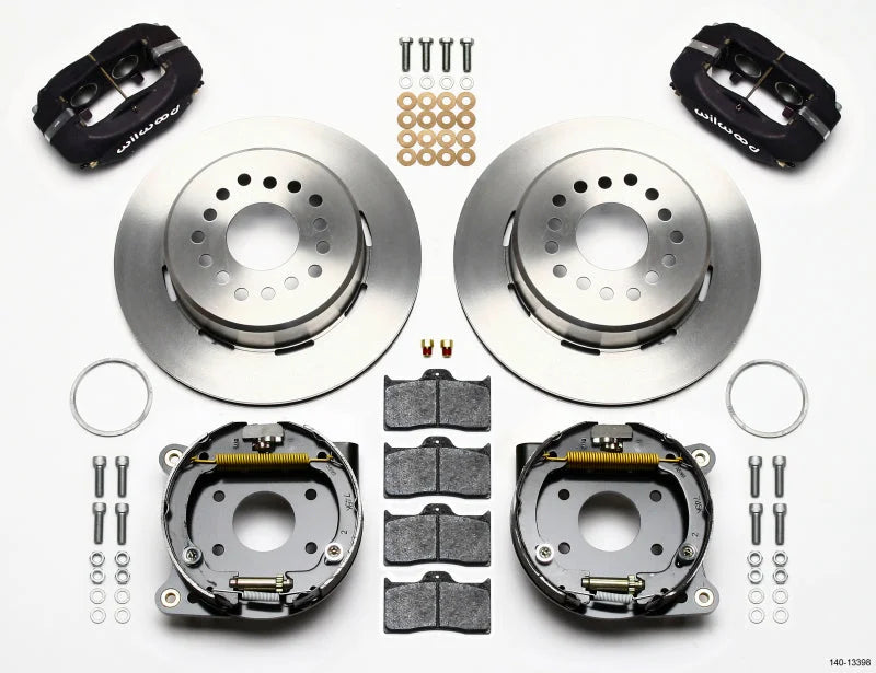 Wilwood Forged Dynalite P/S Park Brake Kit 2.60in Offset fits 1971-1974 American Motors Javelin Amx / 1971-1972,1974 Ameri...