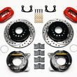 Load image into Gallery viewer, Wilwood Forged Dynalite P/S Park Brake Kit Drill Red New Big Ford 2.50in Offset Front Caliper Mount
