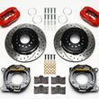 Load image into Gallery viewer, Wilwood Forged Dynalite P/S Park Brake Kit Drill-Red 2.34in Offset fits 1955-1957 Chevrolet Bel Air / 1955-1956 Chevrolet ...