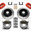 Load image into Gallery viewer, Wilwood Forged Dynalite P/S Park Brake Kit Drill-Red Small Ford 2.50in Offset