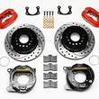 Load image into Gallery viewer, Wilwood Forged Dynalite P/S Park Brake Kit Drilled Red BOP Axle 2.75in Bearing 2.75 Offset