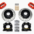 Load image into Gallery viewer, Wilwood Forged Dynalite P/S Park Brake Kit Drilled Red Chevy C-10 2.42 Offset 5-lug