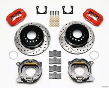 Load image into Gallery viewer, Wilwood Forged Dynalite P/S Park Brake Kit Drilled Red 12 Bolt-Spec 3.15in Bearing fits Chevrolet