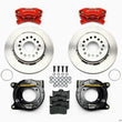 Load image into Gallery viewer, Wilwood Forged Dynalite P/S Park Brake Kit Red 12 Bolt w/ C-Clips fits Chevrolet