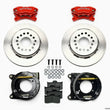 Load image into Gallery viewer, Wilwood Forged Dynalite P/S Park Brake Kit Red 12 Bolt 2.75in offset Staggered Shock - Main Product View