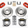 Load image into Gallery viewer, Wilwood Forged Dynalite P/S Park Brake Kit Red Big 2.36in Offset Currie Blank fits Ford
