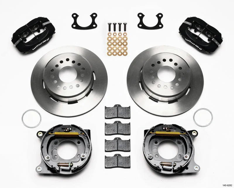 Wilwood Forged Dynalite P/S Park Brake Kit Small 2.50in Offset fits Ford
