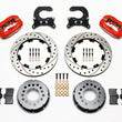 Load image into Gallery viewer, Wilwood Forged Dynalite P/S Rear Kit Drilled Red Chev 12 Bolt w C-Clips