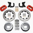 Load image into Gallery viewer, Wilwood Forged Dynalite P/S Rear Kit Drilled Red New Big Ford 2.50in Offset
