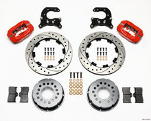 Load image into Gallery viewer, Wilwood Forged Dynalite P/S Rear Kit Drilled Red Small 2.66in Offset fits Ford