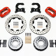 Load image into Gallery viewer, Wilwood Forged Dynalite P/S Rear Kit Drilled Red fits 1958-1964 Oldsmobile / Pontiac Ends