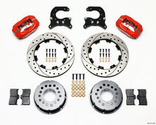 Load image into Gallery viewer, Wilwood Forged Dynalite P/S Rear Kit Drilled Red fits 1958-1964 Oldsmobile / Pontiac Ends