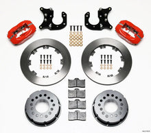 Load image into Gallery viewer, Wilwood Forged Dynalite P/S Rear Kit Red Big 2.36in Offset fits Ford