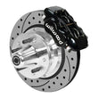 Load image into Gallery viewer, Wilwood Forged Dynalite Pro Series Front Brake Kit Black Caliper 11.00in SRP Drilled &amp; Slotted Rotor